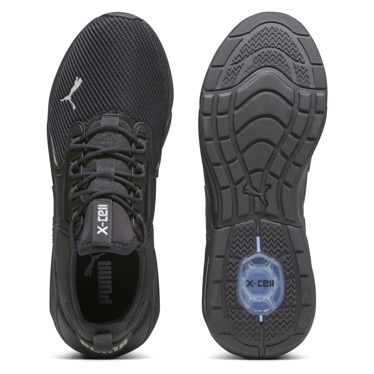PUMA - Xcell Nova Zapatilla Running Hombre Negro Puma