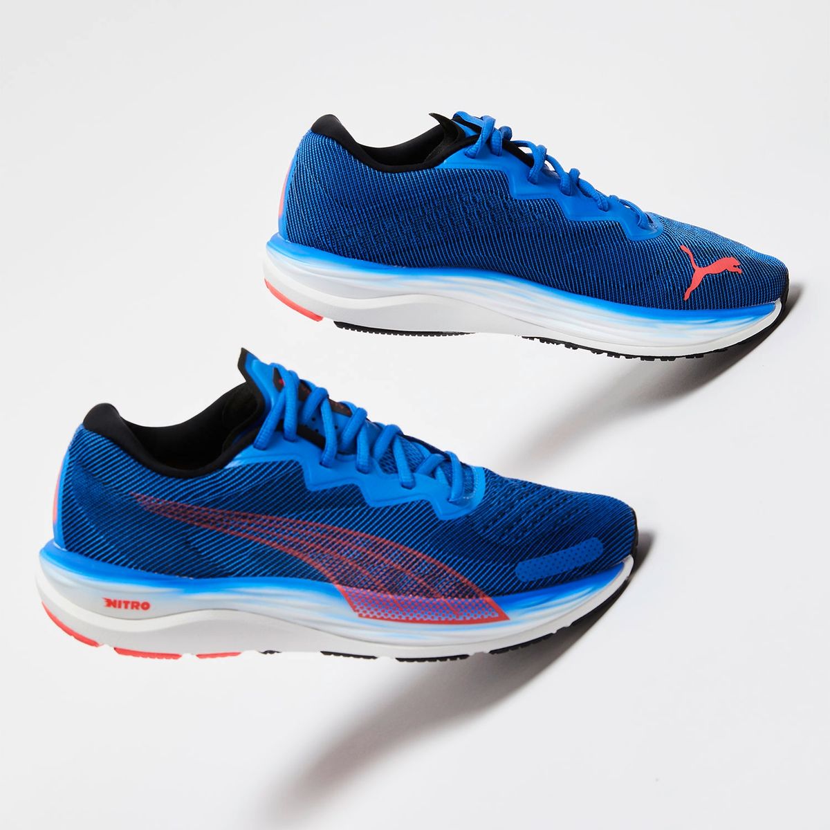 PUMA - Velocity Nitro 2 Zapatilla Running Hombre Azul Puma