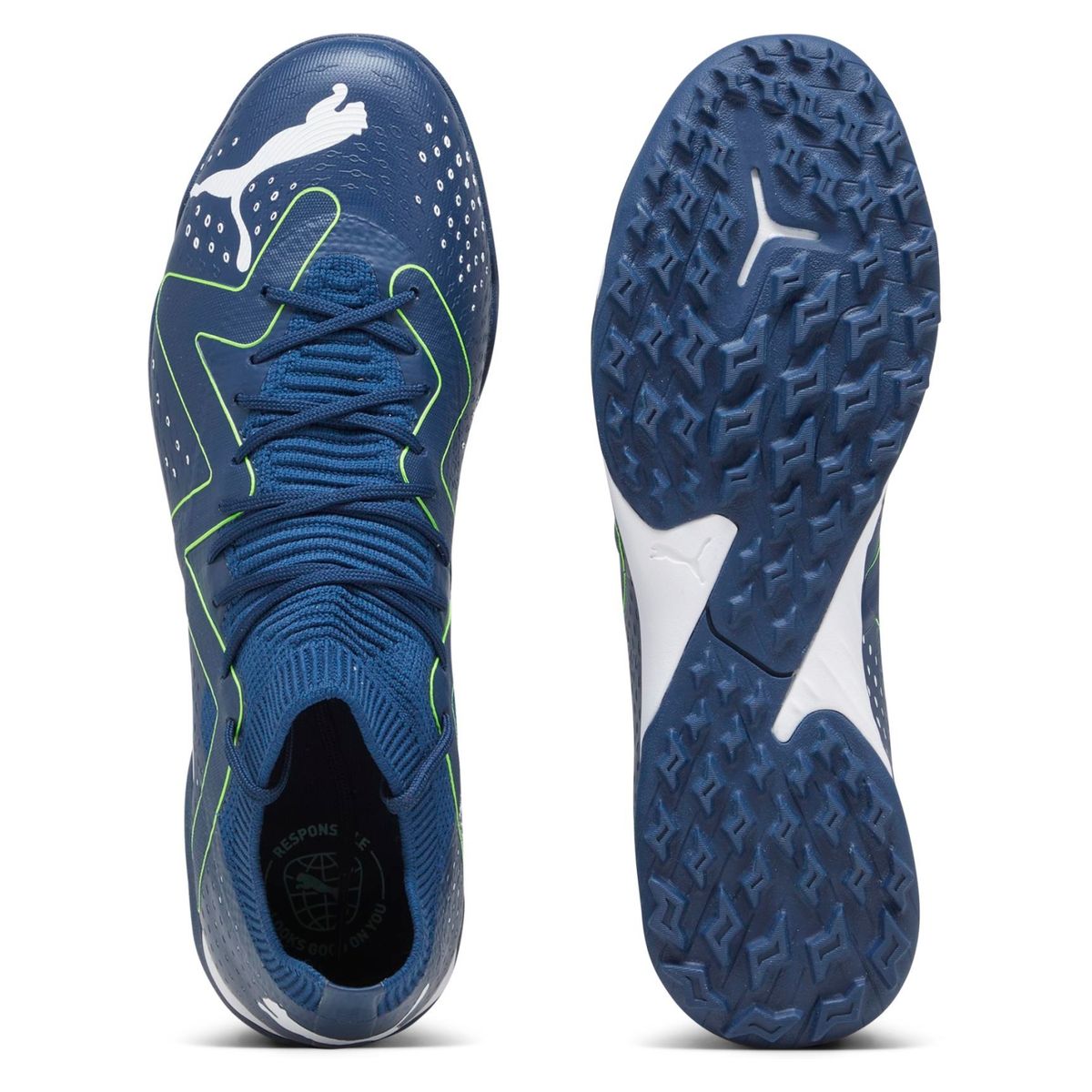 PUMA - Future Match Tt Zapatilla Baby Fútbol Hombre Azul Puma