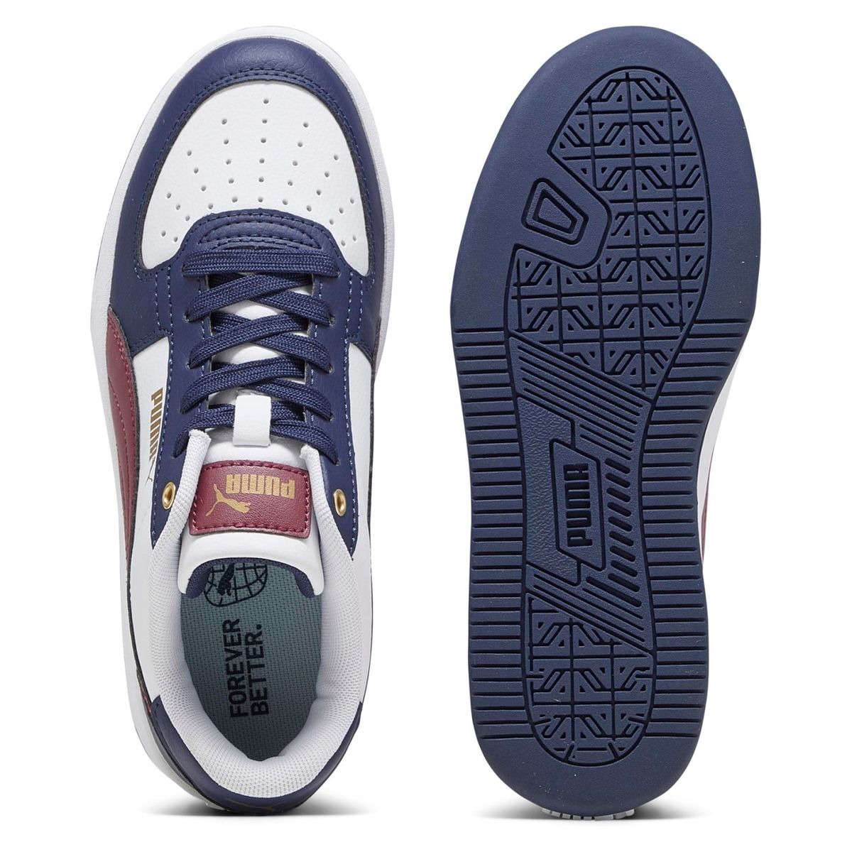 PUMA - Caven 2.0 Jr Zapatilla Urbana Niño Blanco Puma