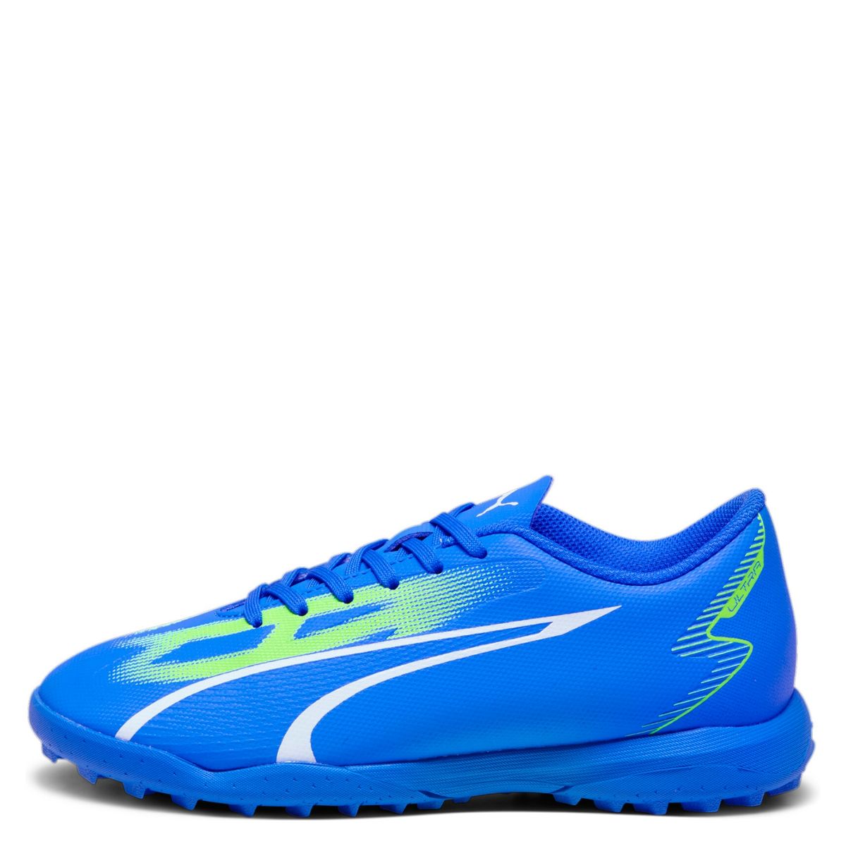 PUMA - Ultra Play Tt Jr Zapatilla Baby Fútbol Niño Azul (35.5 a 38) Puma