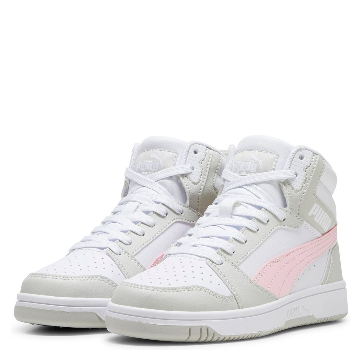 PUMA - Rebound V6 Mi Zapatilla Urbana Niña Blanco (35.5 A 38) Puma