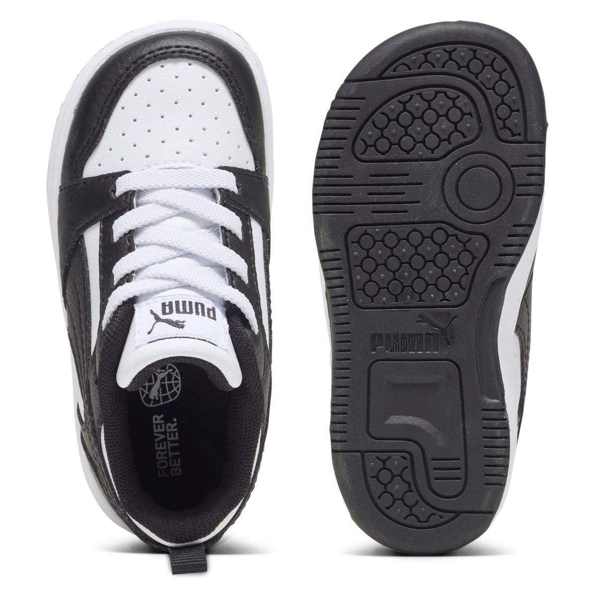 PUMA - Rebound V6 Lo Zapatilla Urbana Niño Negro (21 a 27) Puma