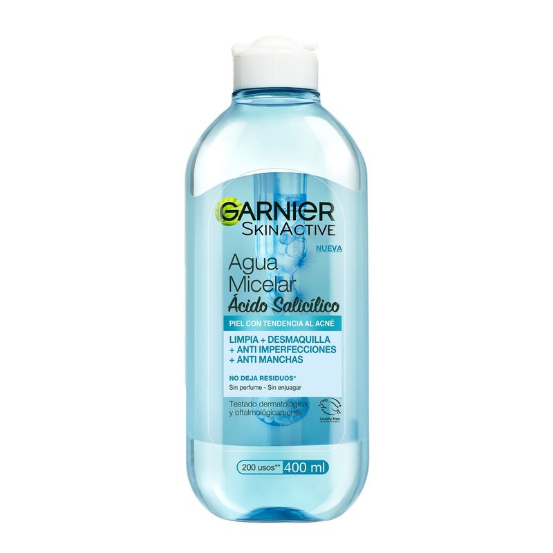 GARNIER - Agua Micelar Anti-Imperfecciones Express Aclara Garnier Skin Natural Face