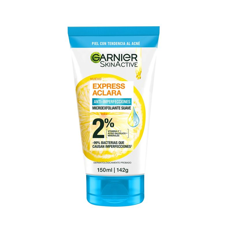 GARNIER - Limpiador Profundo Anti-Imperfecciones Express Aclara Garnier Skin Natural Face