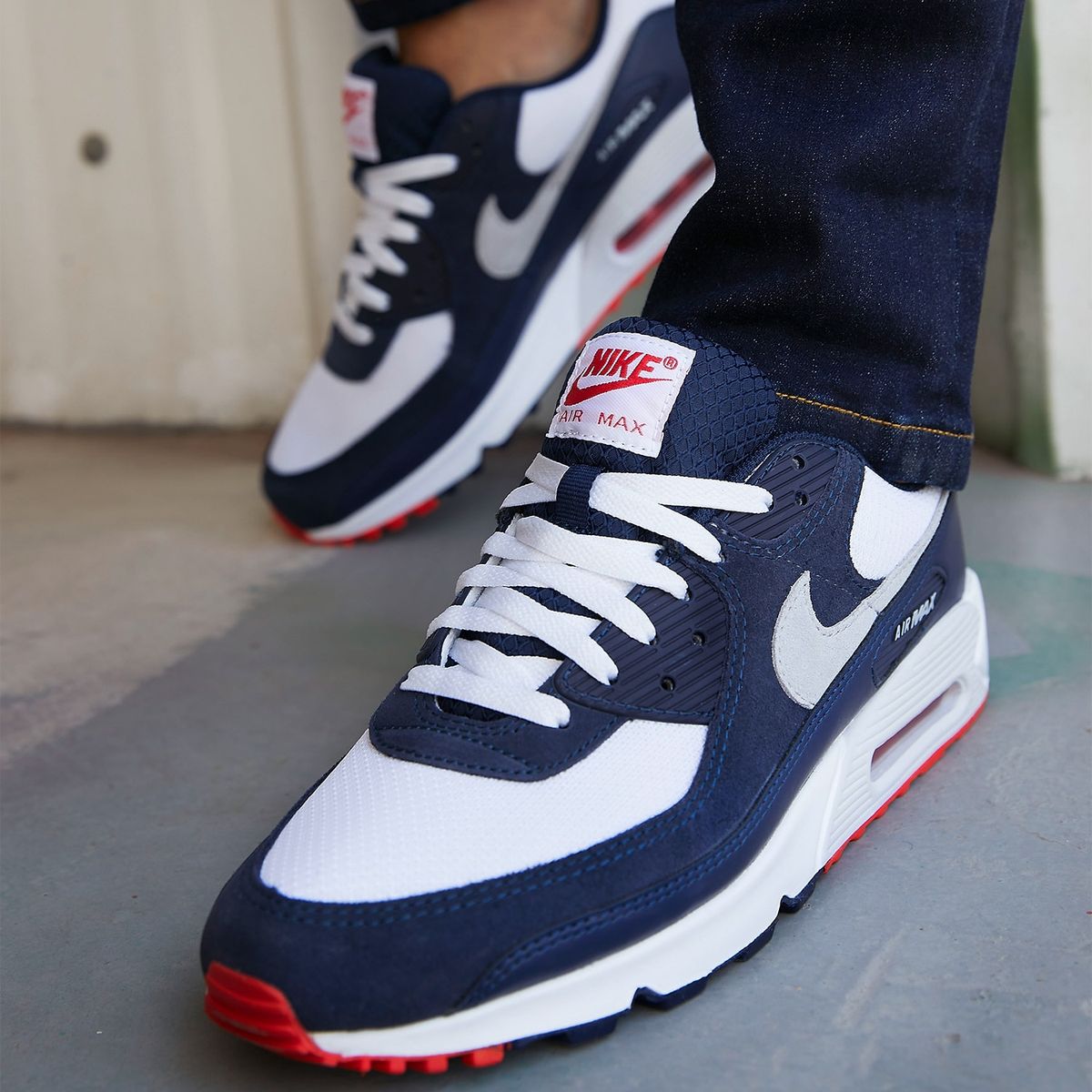 NIKE - Air Max 90 Zapatilla Urbana Hombre Azul Nike