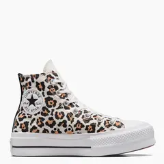 CONVERSE - Chuck Taylor All Star Lift Zapatilla Urbana Mujer Animal Print