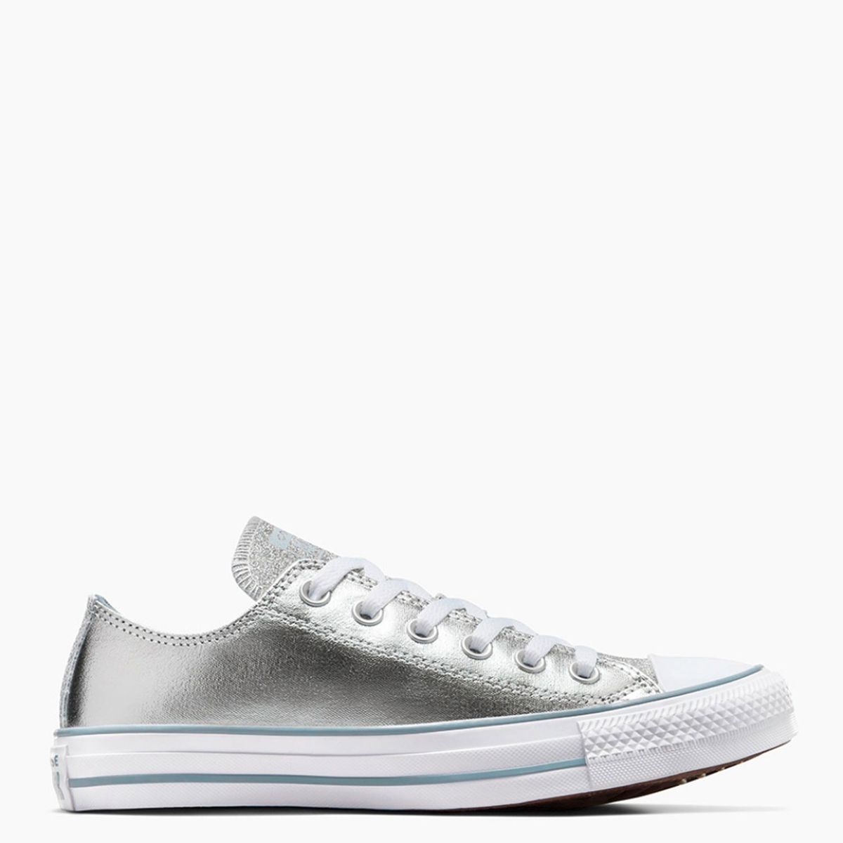 CONVERSE - Chuck Taylor All Star Zapatilla Urbana Mujer Plateado Converse