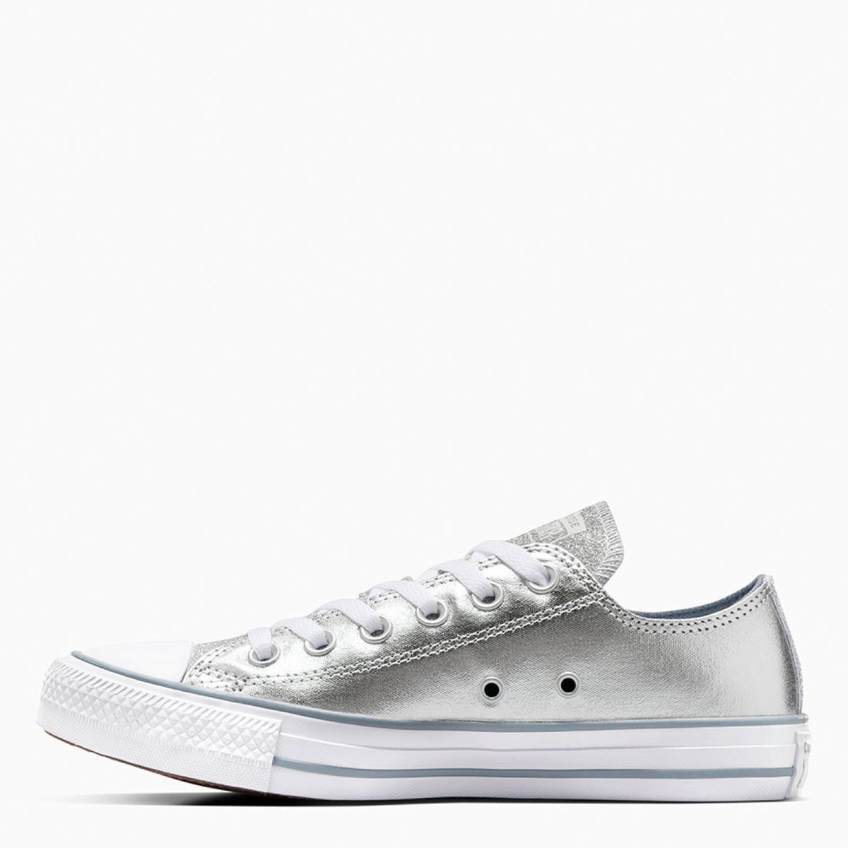 CONVERSE - Chuck Taylor All Star Zapatilla Urbana Mujer Plateado Converse