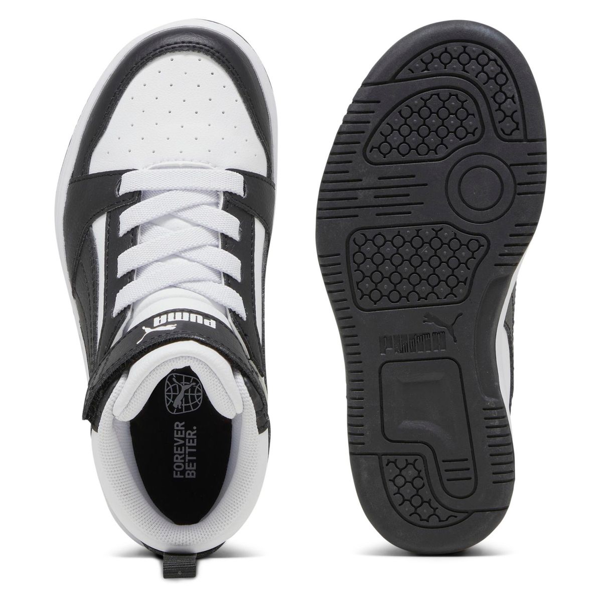 PUMA - Rebound V6 Mi Zapatilla Urbana Niño Blanco (28 a 35) Puma