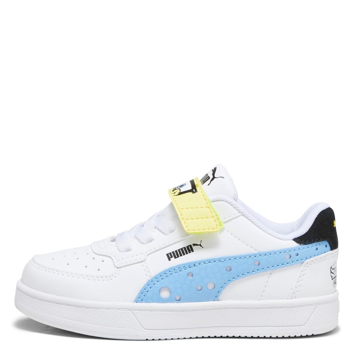 PUMA - Caven 2.0 Spongebob Ac+ Ps Zapatilla Urbana Niño Blanco (28 a 35) Puma