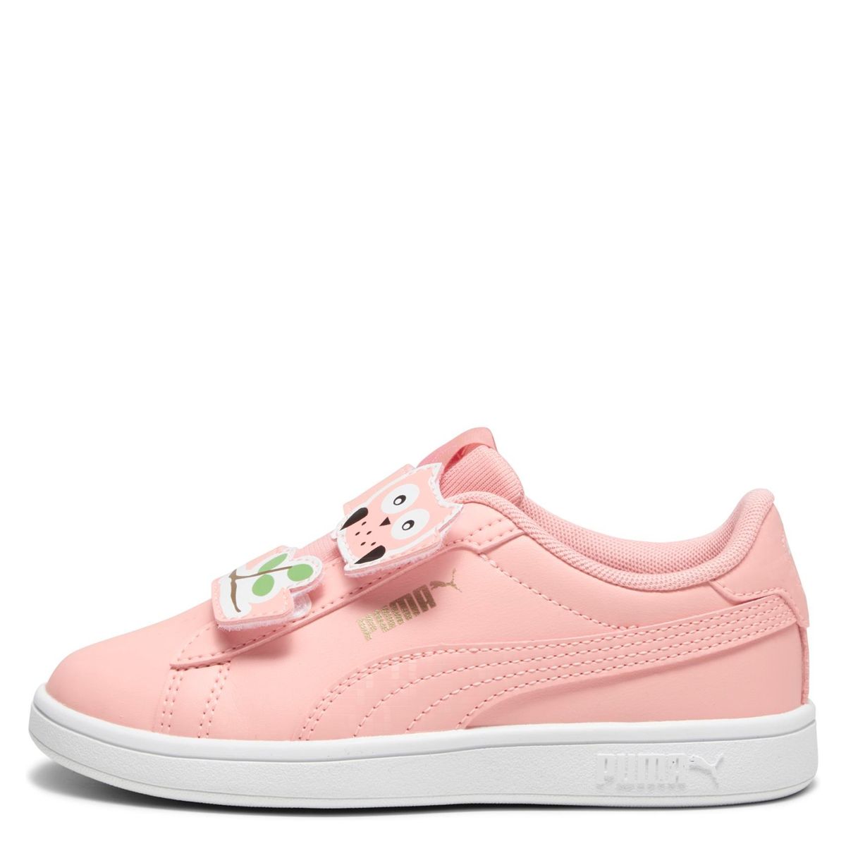 PUMA - Smash 3.0 Owl Zapatilla Urbana Niña Rosado Puma (28 a 35)