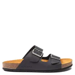 GUANTE - Sandalia Hombre Cuero Negro