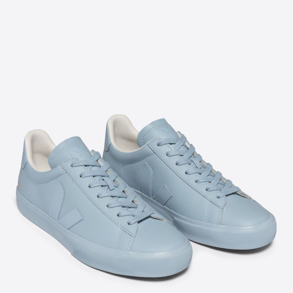 VEJA - Campo Full Steel  Zapatilla Urbana Mujer Cuero Azul Veja