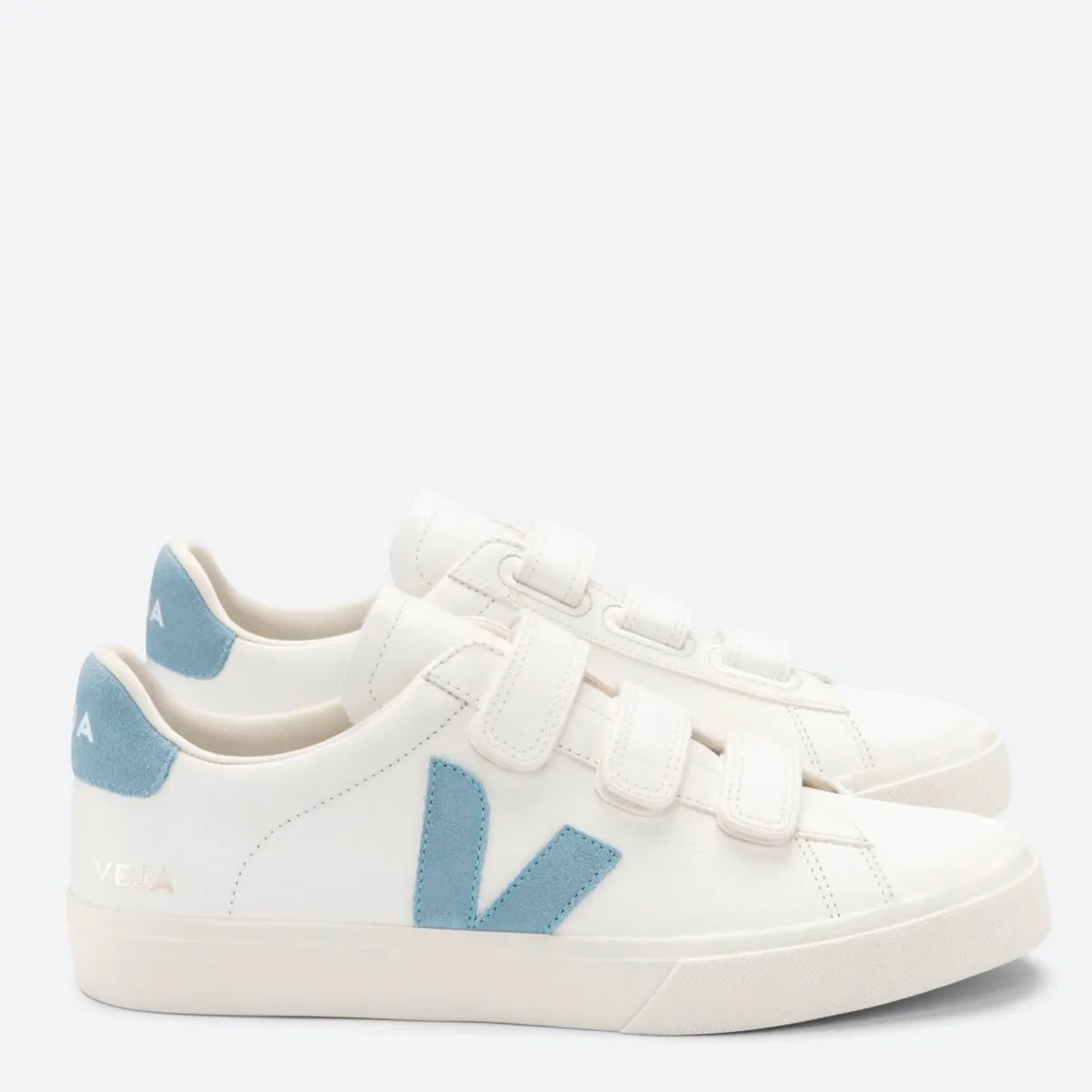 VEJA - Recife Extra Steel Zapatilla Urbana Mujer Cuero Blanco Veja
