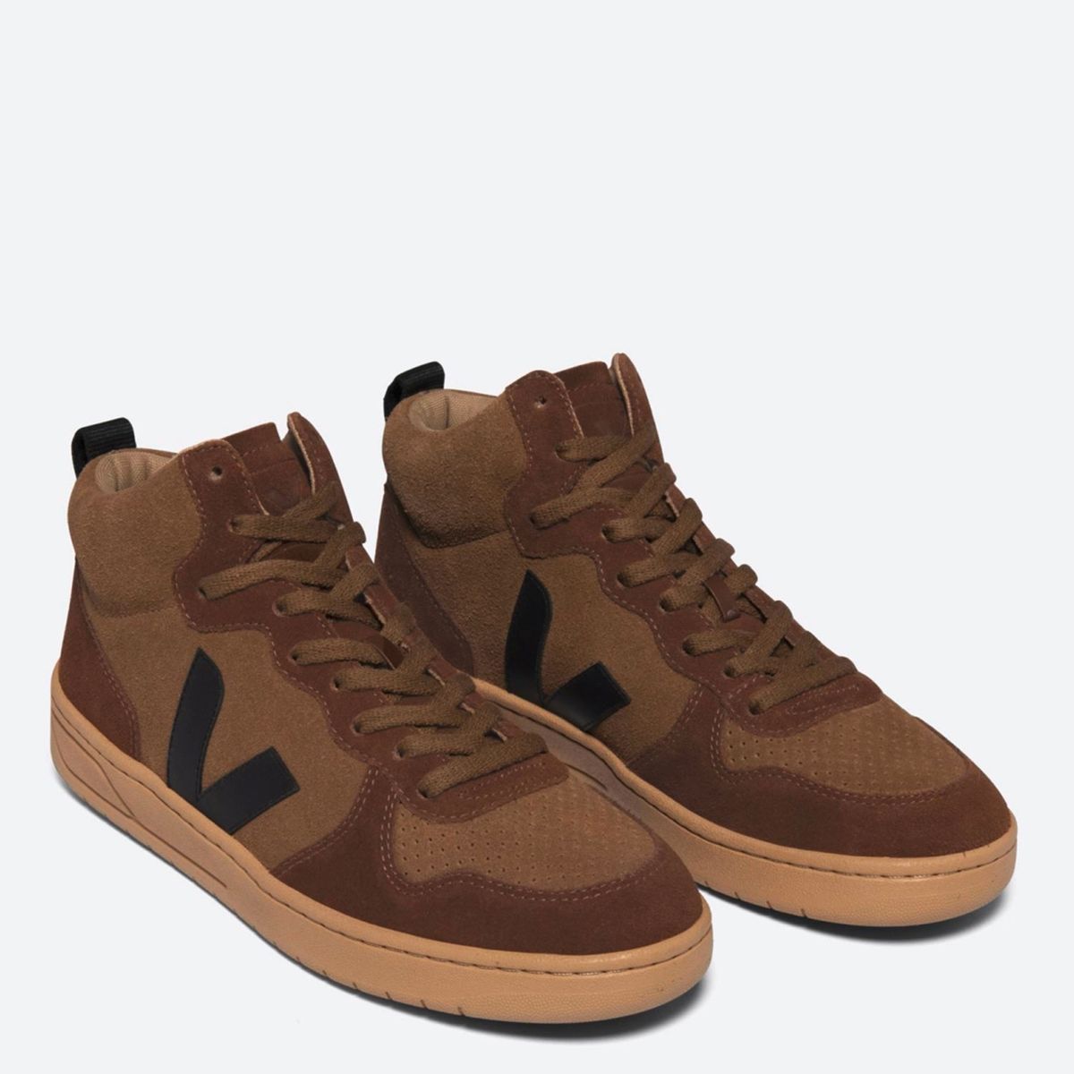 VEJA - V-15 Zapatilla Urbana Hombre Cafe Veja