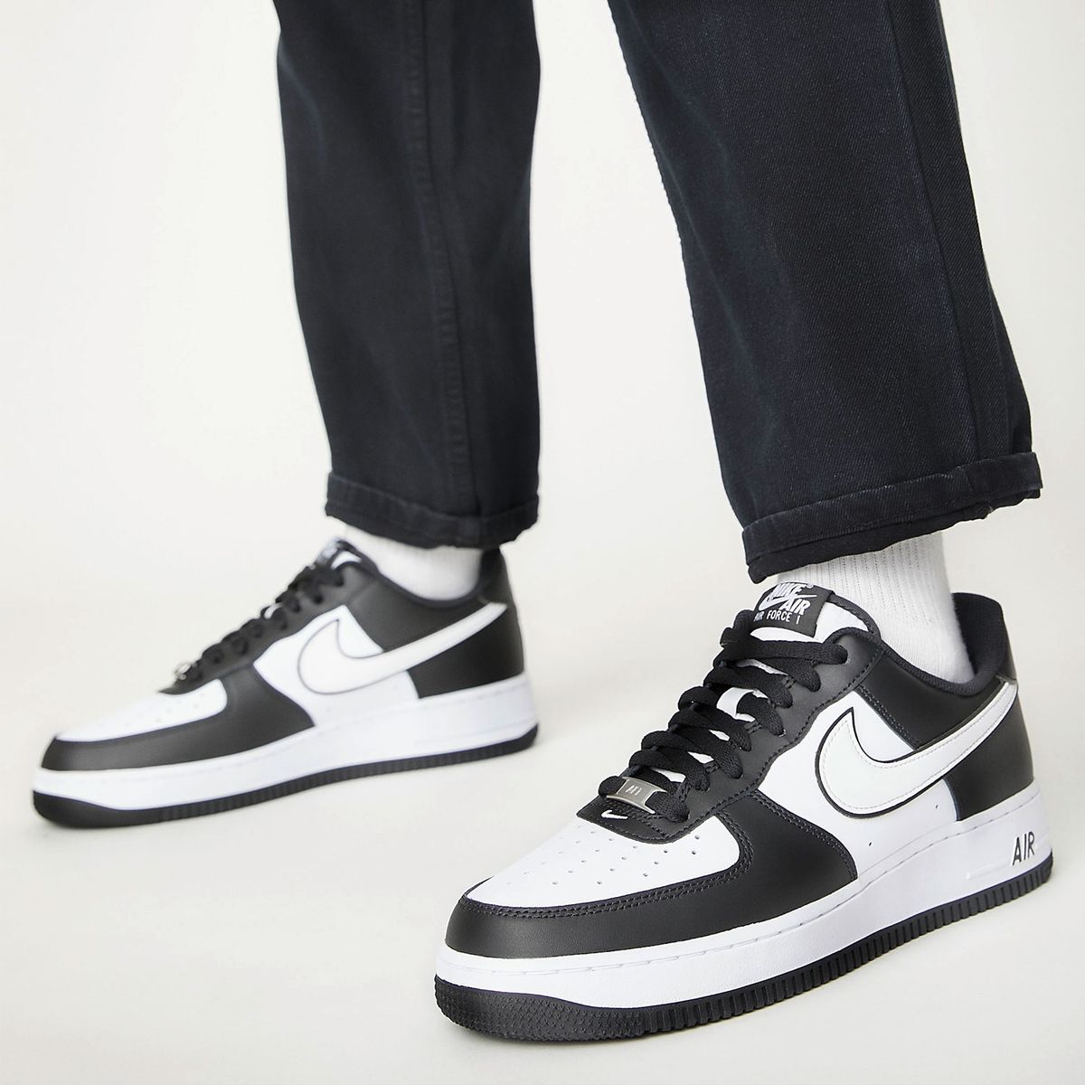 NIKE - Air Force 1 7 Zapatilla Urbana Hombre Negro Nike