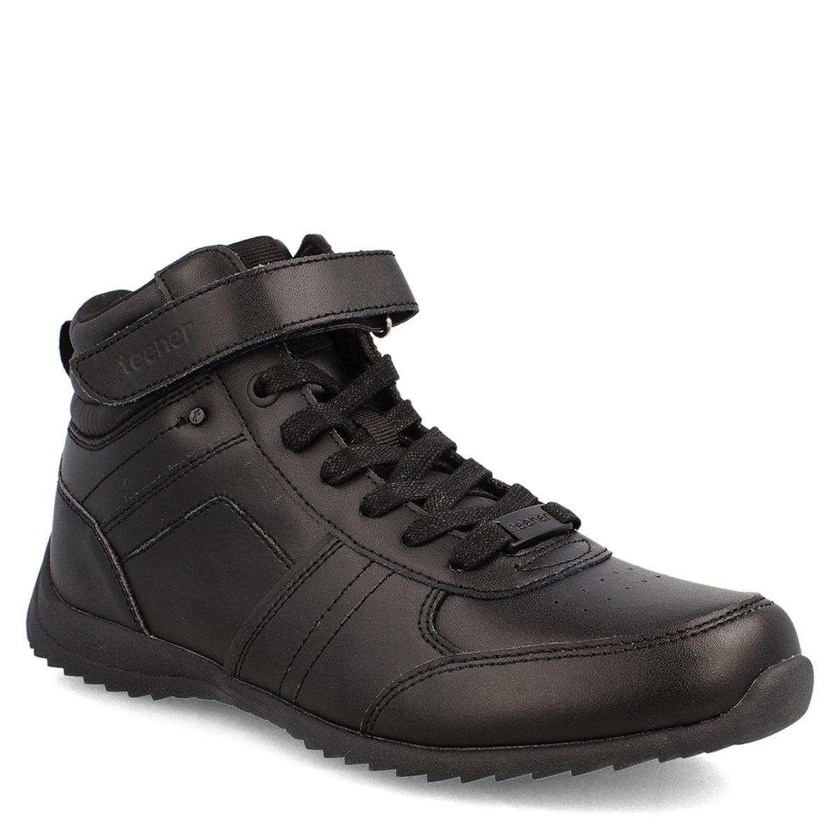 TEENER - Calzado Escolar Niña Cuero Negro Teener  (34 a 40)