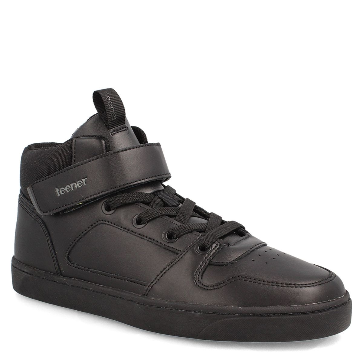 TEENER - Zapatilla Escolar Niño Negro (39 a 45) Teener