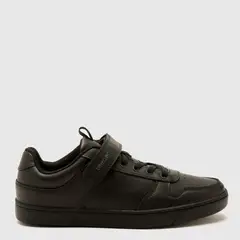 TEENER - Zapatilla Escolar Unisex Niño Negro (39 a 45)