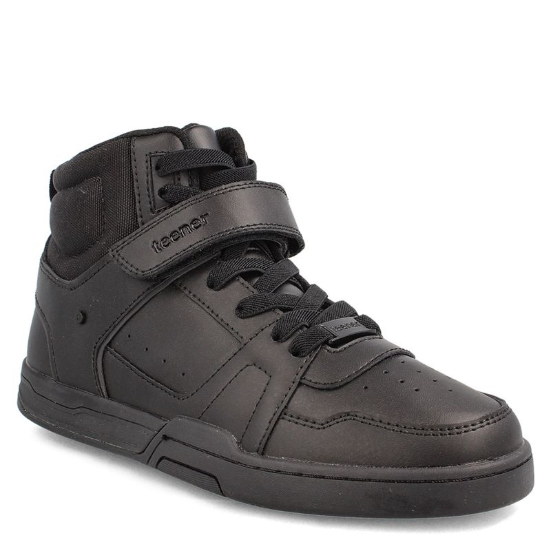 TEENER - Zapatilla Escolar Niño Negro (39 a 45) Teener