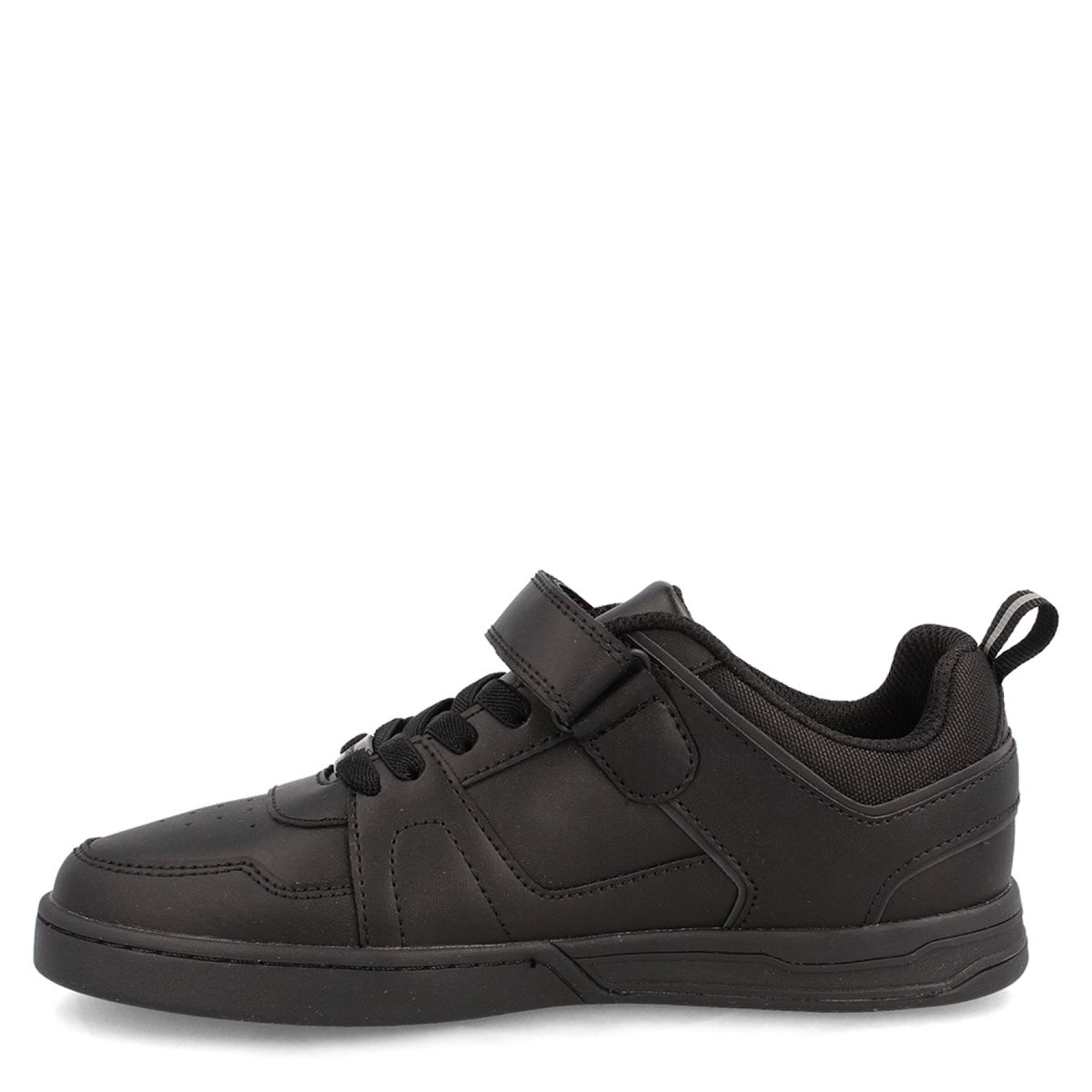 TEENER - Zapatilla Escolar Niño Cuero Negro (39 a 45) Teener