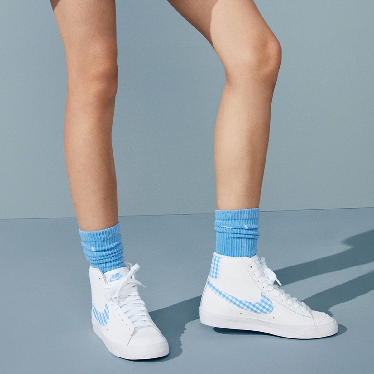 NIKE - W Blazer Mid 77 Zapatilla Urbana Mujer Blanco Nike