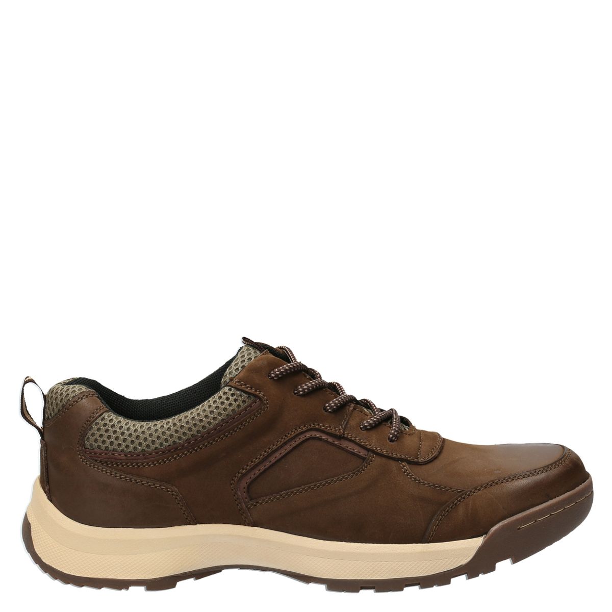 HUSH PUPPIES - Zapato Casual Hombre Cuero Café Hush Puppies
