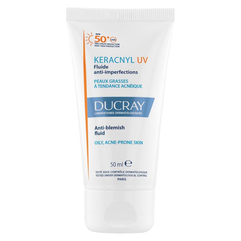 Protector Solar Facial Uv Fluido Fps 50+ 50 Ml Antiacné