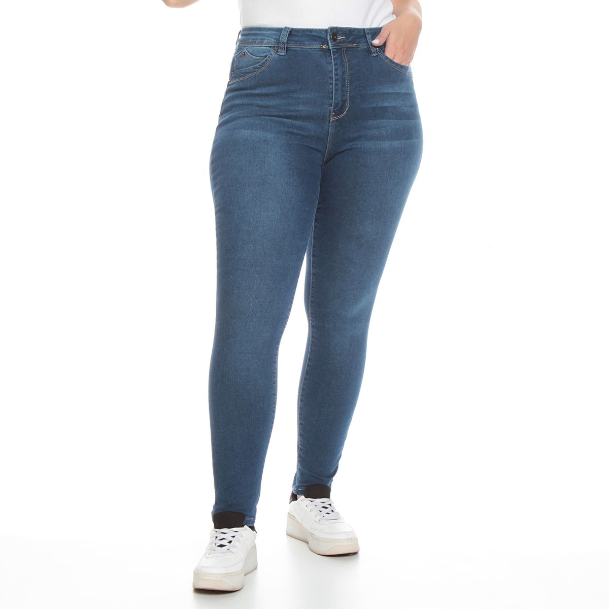 WADOS - Jeans Skinny Tiro Alto Mujer Wados