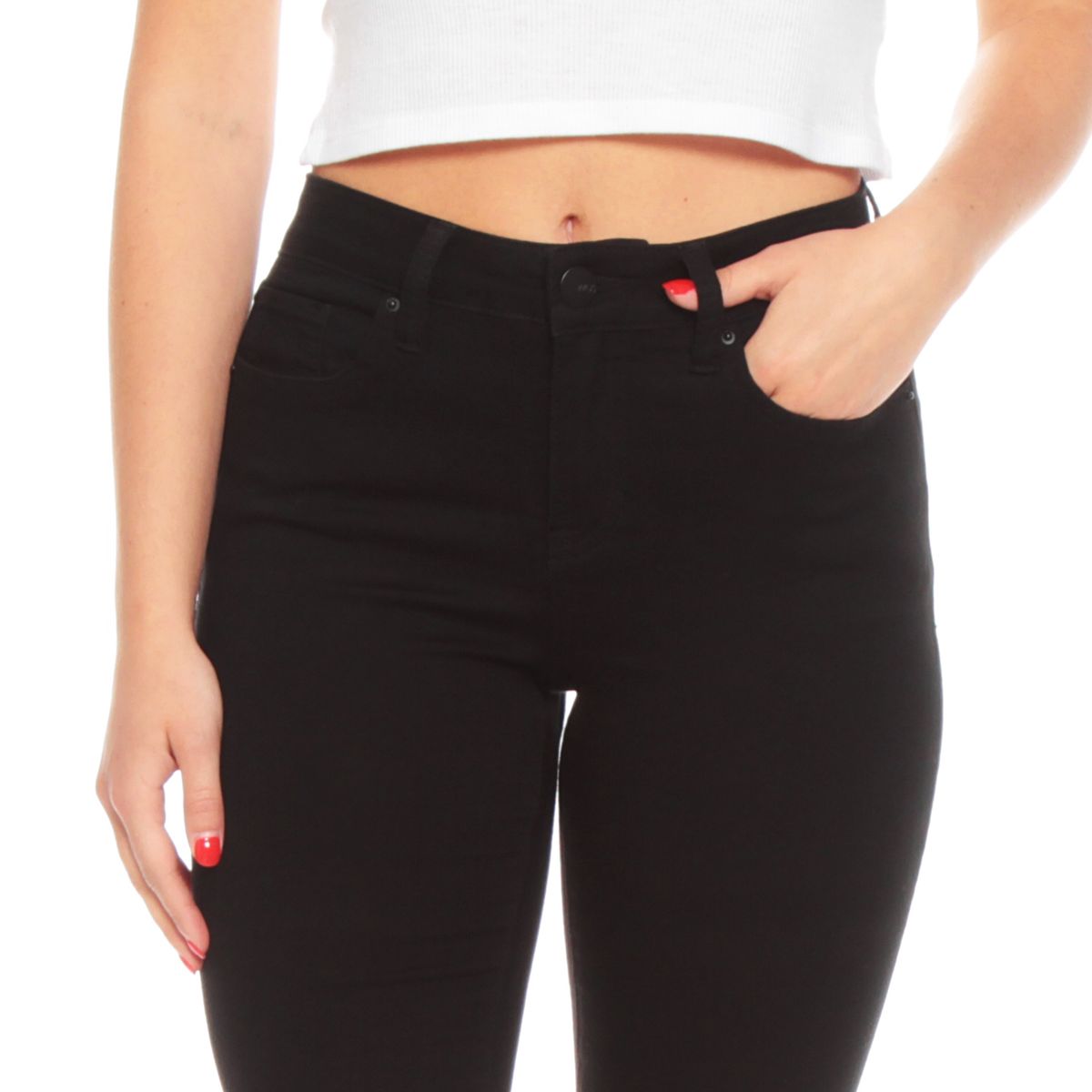 WADOS - Jeans Slim Tiro Alto Mujer Wados