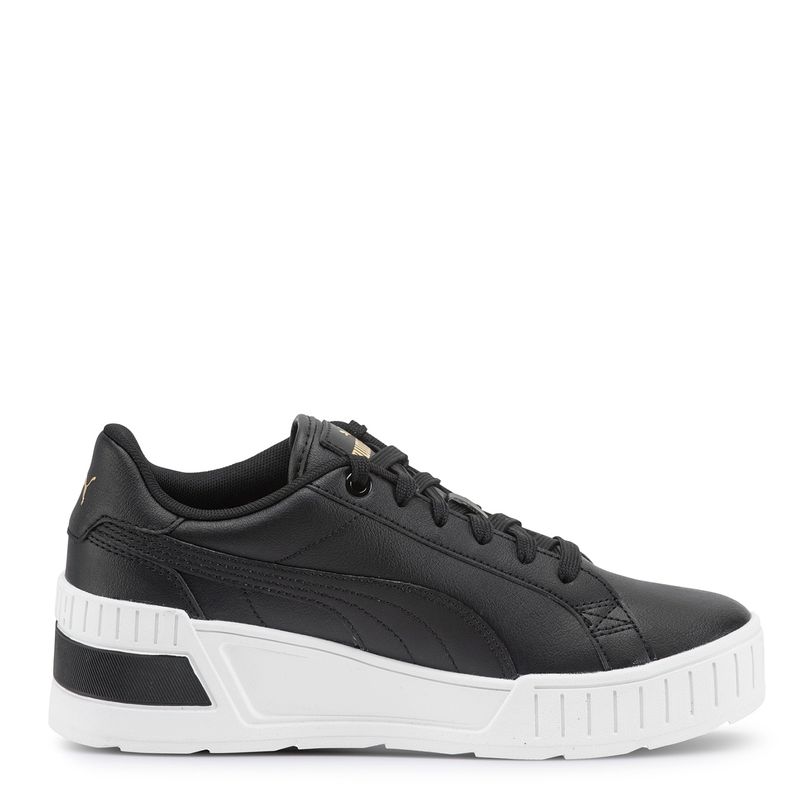 PUMA - Karmen Wedge Zapatilla Urbana Mujer Negro Puma