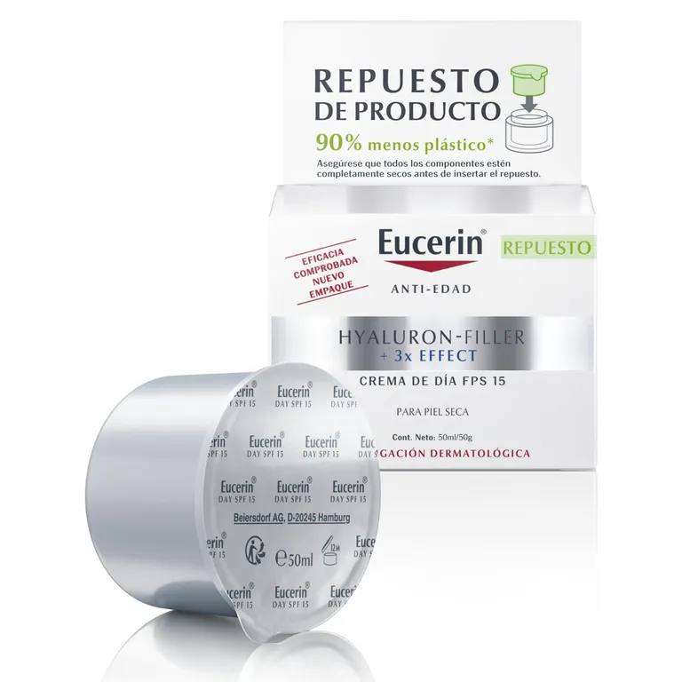 Hyaluron-Filler + 3x Effect Crema de Día FPS15 Refill 50ml