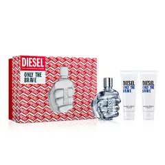 DIESEL - Set Perfume Hombre Only The Brave Edt 125Ml + 2 Shower Gel 75Ml