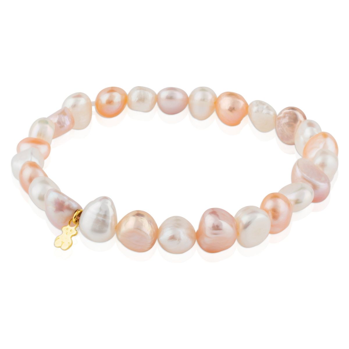 TOUS - Pulsera De Oro Y Perlas Cultivadas Barrocas Tous Pearls
