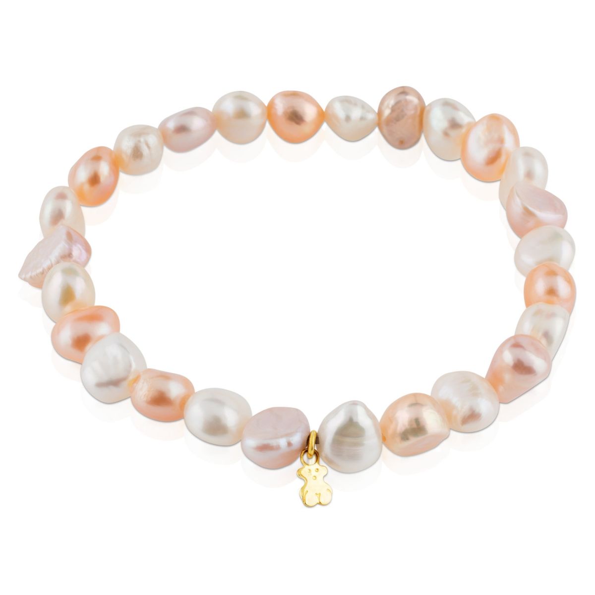 TOUS - Pulsera De Oro Y Perlas Cultivadas Barrocas Tous Pearls