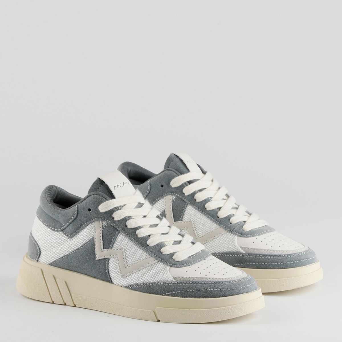 MIM - Zapatilla Urbana Mujer Gris Mim