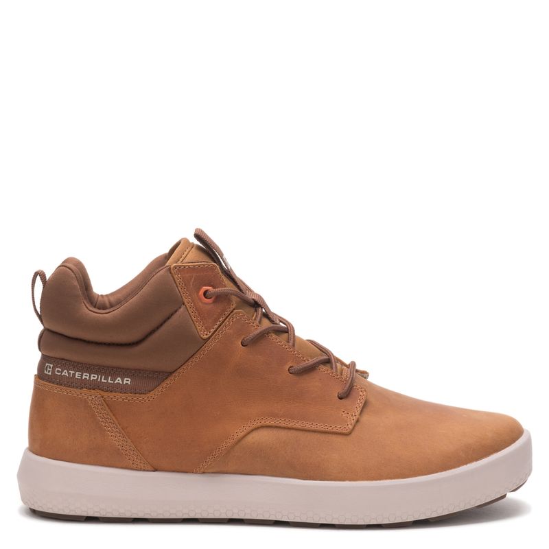 CAT - Proxy Hi Zapatilla Urbana Hombre Cuero Café Cat