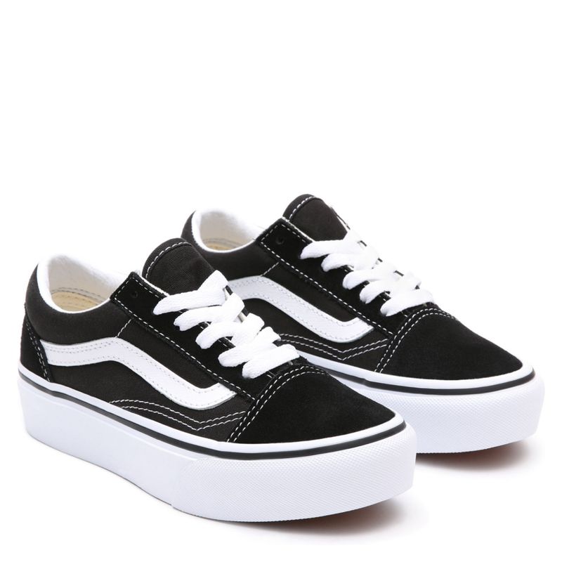 VANS - Uy Old Skool Platfor Zapatilla Urbana Unisex Negro Vans