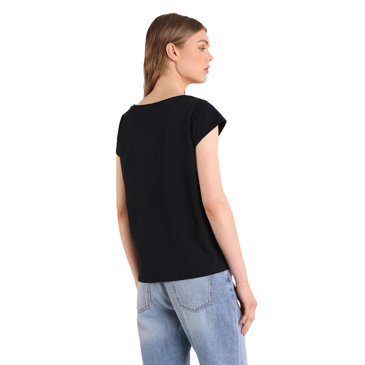 ESPRIT - Polera Manga Corta Algodón Mujer Esprit