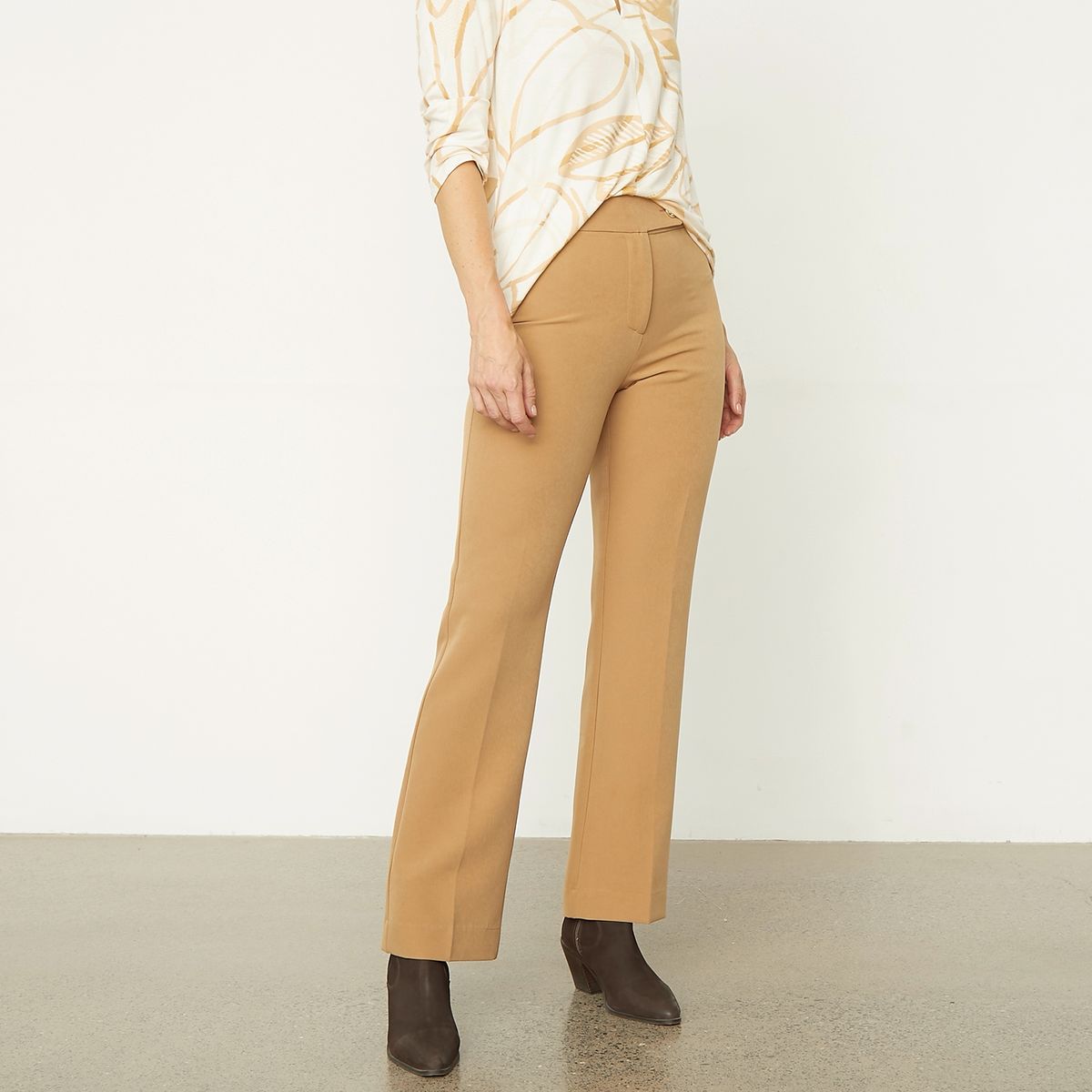 S COCCI - Pantalón Mujer Recto Alto Stefano Cocci