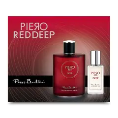 PIERO BUTTI - Set Perfume Hombre Piero Red Deep 100Ml + 30Ml