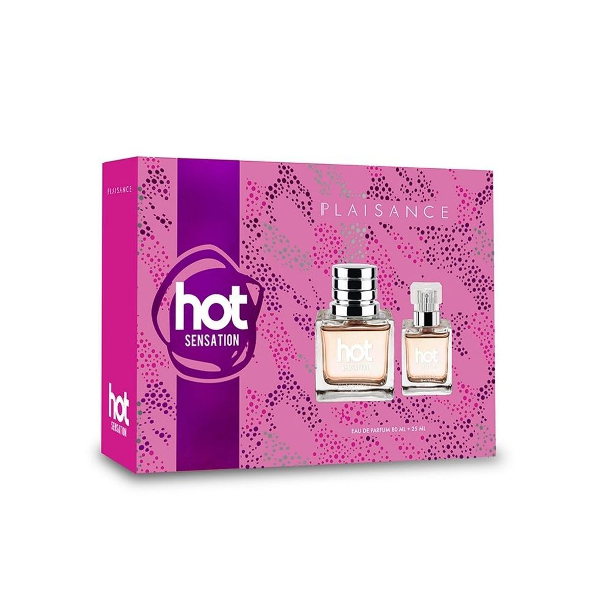PLAISANCE - Set Perfume Mujer EDP Hot Sensation 80ml + 25ml Plaisance