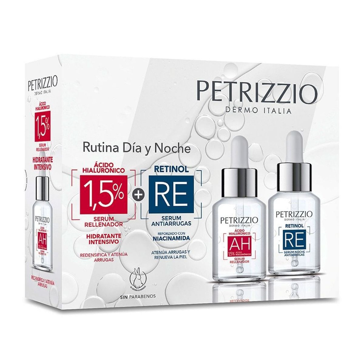 PETRIZZIO - Estuche Serum Hialuronic+Retinol Petrizzio