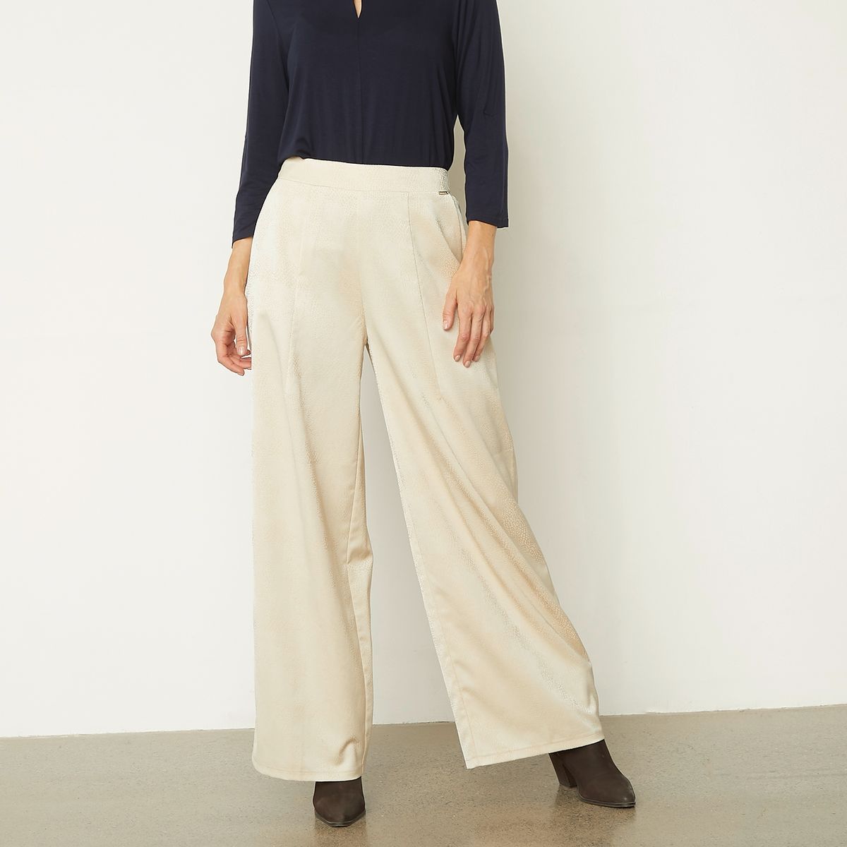 S COCCI - Pantalón Recto Tiro Alto Mujer S Cocci