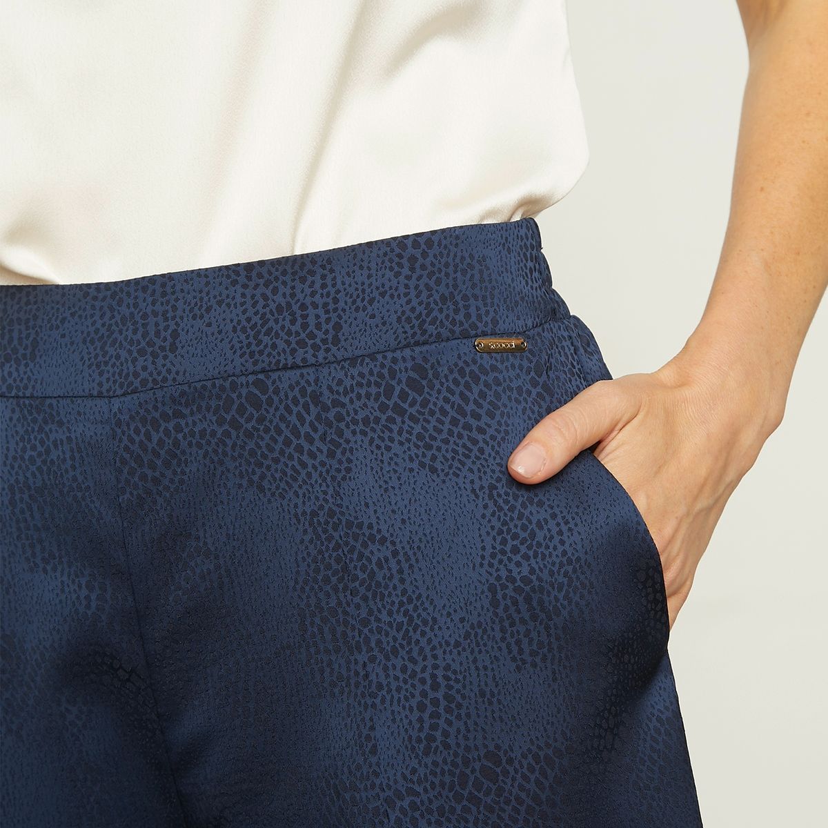 S COCCI - Pantalón Recto Tiro Alto Mujer S Cocci
