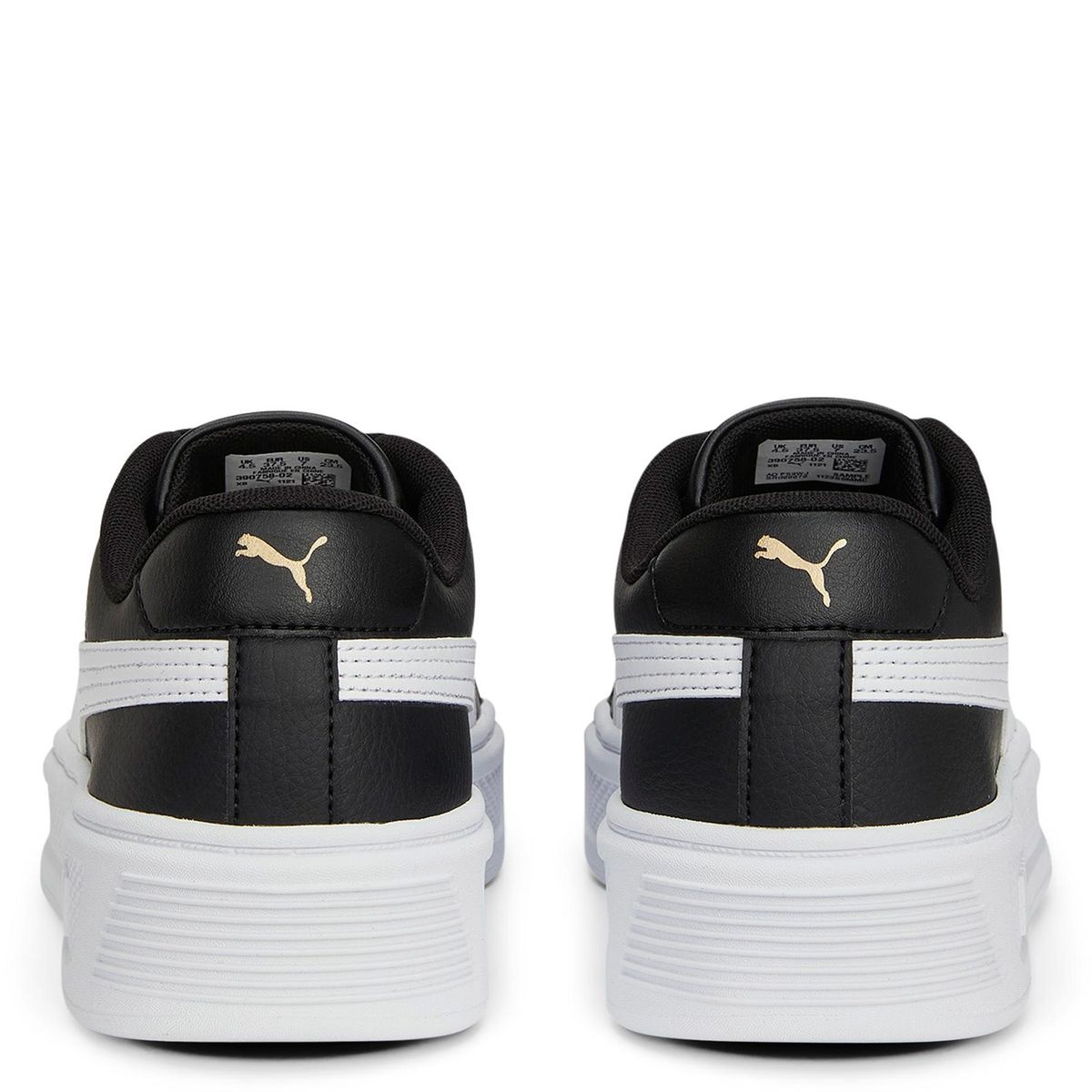 PUMA - Smash Platform V3 Zapatilla Urbana Mujer Negro Puma