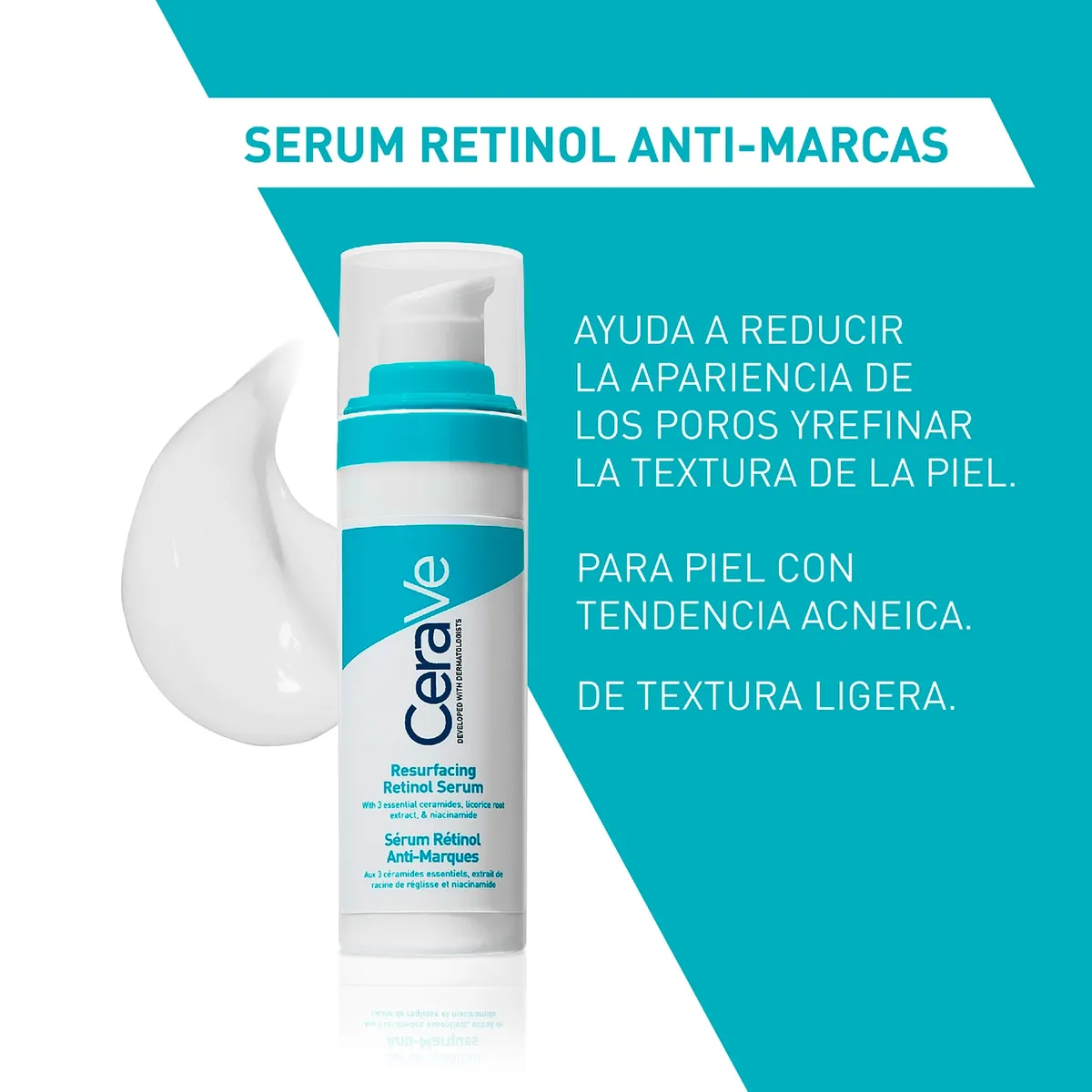 CERAVE - Sérum Retinol Anti Manchas 30 Ml Cerave