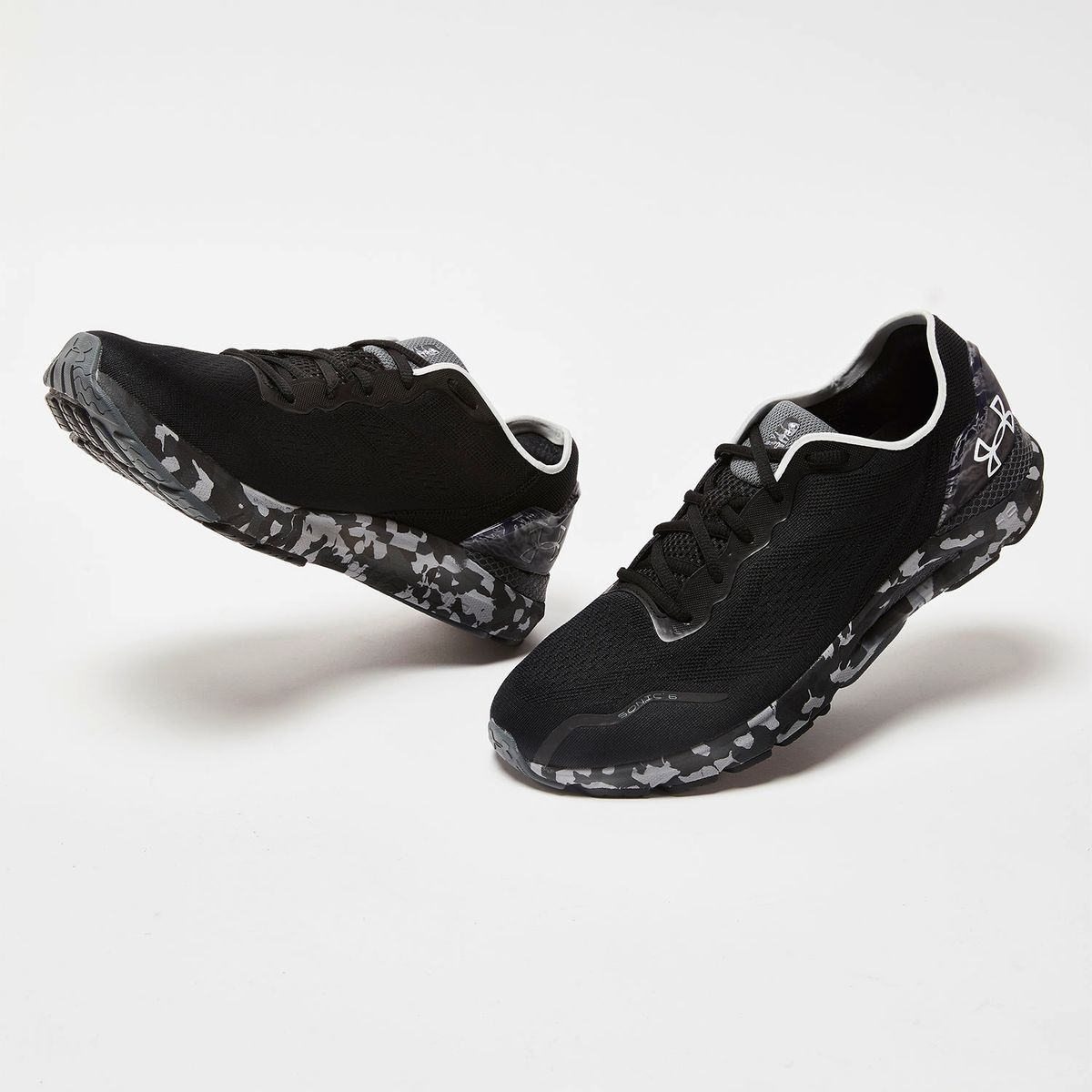 UNDER ARMOUR - Hovr Sonic Camo Zapatilla Running Hombre Negro Under Armour