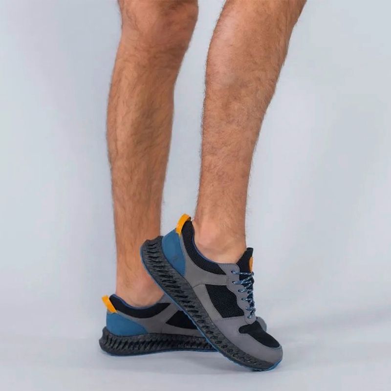 HUSH PUPPIES - Veloc Cyb Zapatilla Urbana Hombre Gris Hush Puppies
